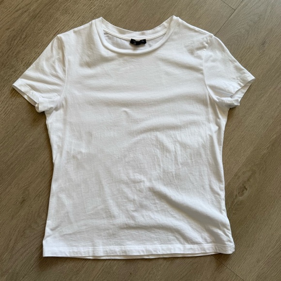 Dynamite Melrose Cotton Baby White Tee - Picture 6 of 6